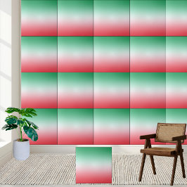 Watermelon Ombre Gradient Keramik Tile Fliese
