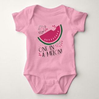 Watermelon One in einem Melon Baby Romper Strampler