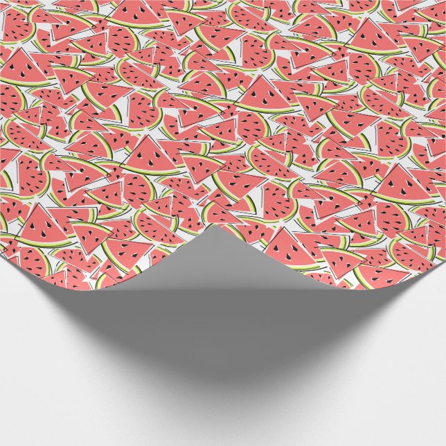 Watermelon Packpapier kleines Muster (Ecke)