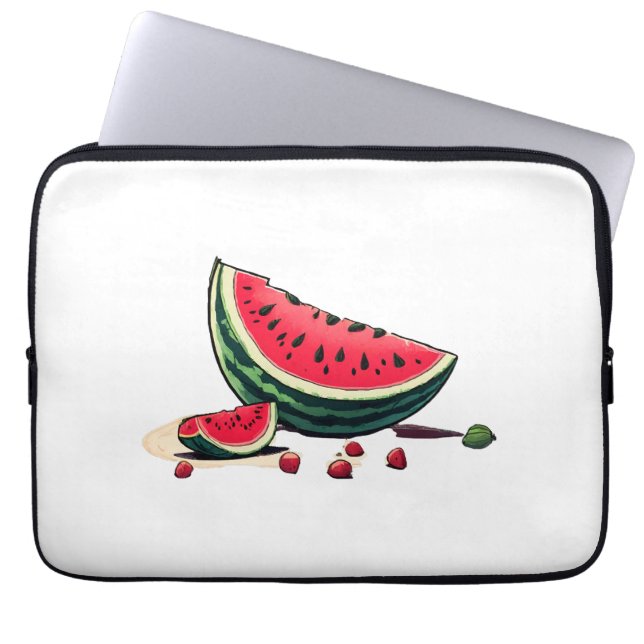 Watermelon Palestine Laptopschutzhülle (Vorderseite)