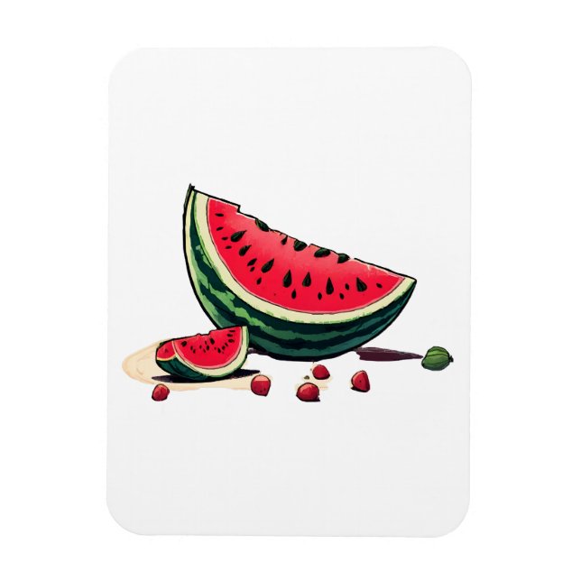 Watermelon Palestine Magnet (Vertikal)