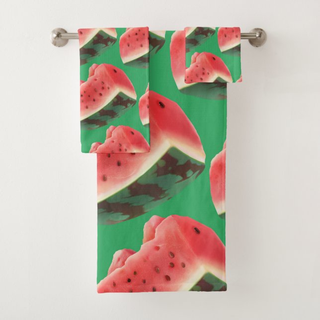 Watermelon Pattern Badhandtuch Set (Insitu)