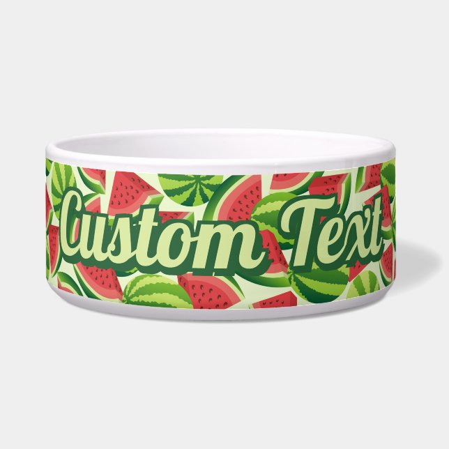 Watermelon Pattern Bowl Napf (Vorderseite)