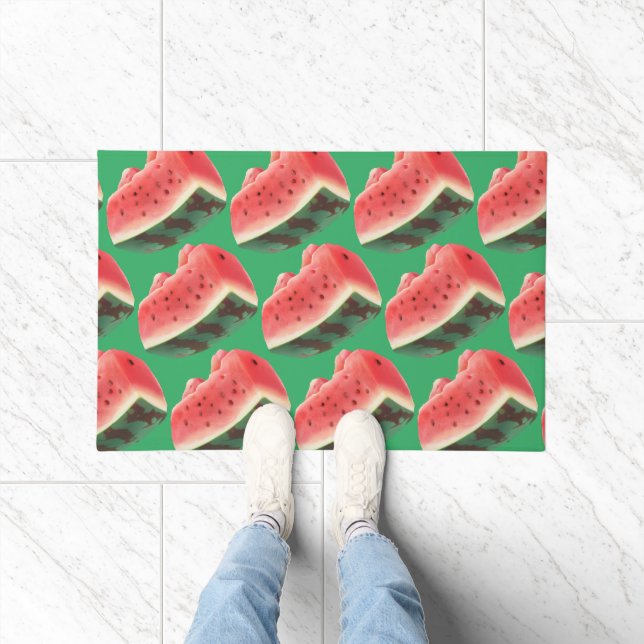 Watermelon Pattern Fußmatte (Indoor)