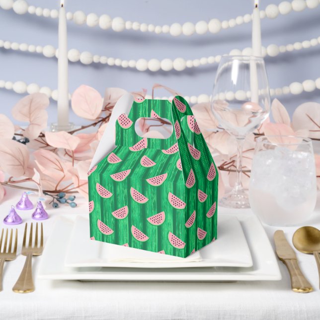 Watermelon Pattern Geschenkschachtel (Hochzeit)