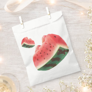 Watermelon Pattern Geschenktütchen