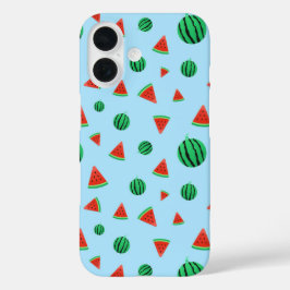 Watermelon Pattern iPhone 16 Hülle