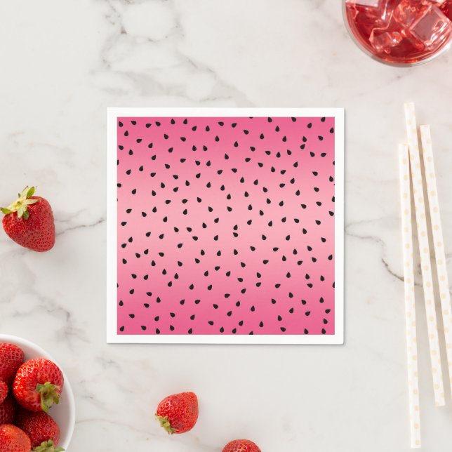Watermelon Pattern Serviette (Beispiel)