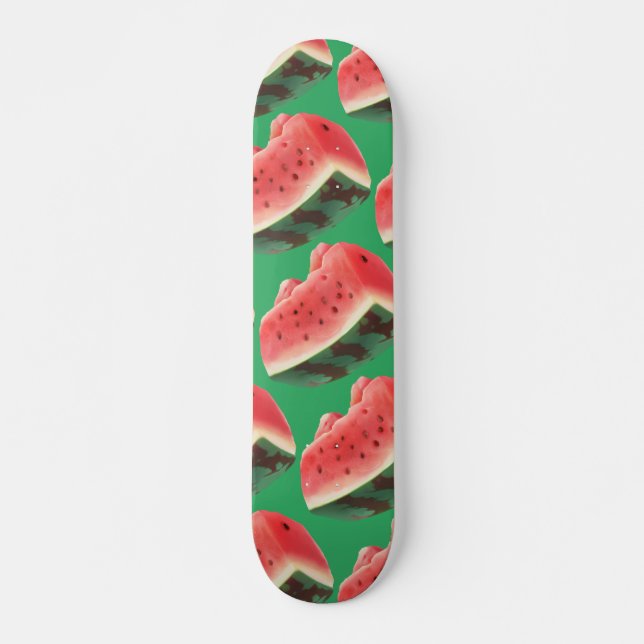 Watermelon Pattern Skateboard (Vorne)