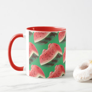 Watermelon Pattern Tasse