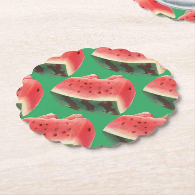 Watermelon Pattern Untersetzer (angewinkelt)
