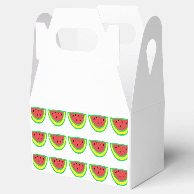 Watermelon Patterns Baby Showers Geburtstage Custo Geschenkschachtel (Geöffnet)