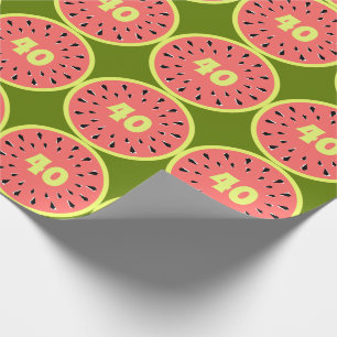 Watermelon Pink Multi Age 40 Packpapier