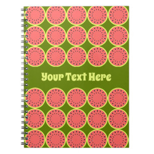 Watermelon Pink Multi Text Notizblock