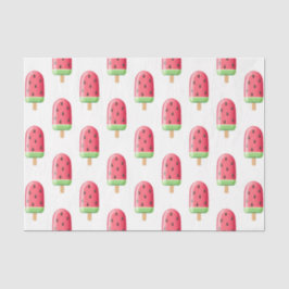 Watermelon Popsicle (Design 41 Red Series) Seidenpapier