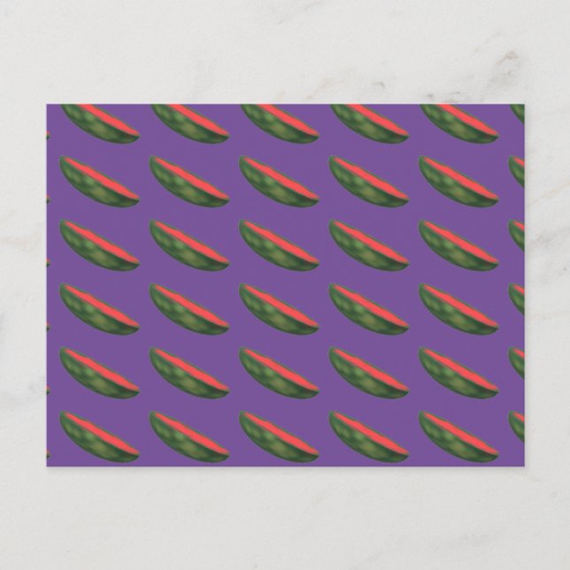 Watermelon Postcard Postkarte (Vorderseite)