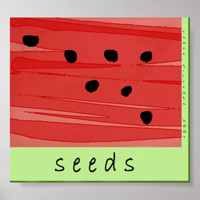 Watermelon Poster (Vorne)