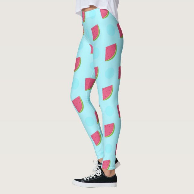 Watermelon Print Leggings (Links)