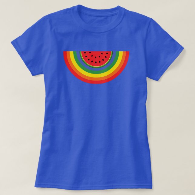 Watermelon Rainbow T-Shirt (Design vorne)