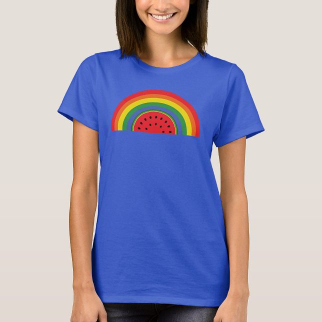Watermelon Rainbow T-Shirt (Vorderseite)