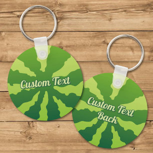 Watermelon Rind Schlüsselanhänger