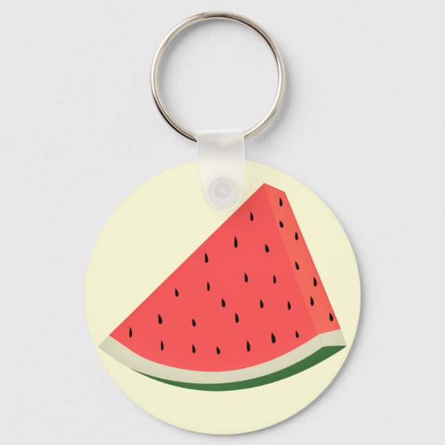 Watermelon Schlüsselanhänger - Ihre Farben (Vorderseite)