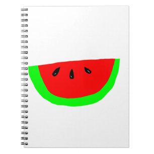 Watermelon Slice-Design Notizblock