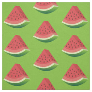 Watermelon Slice Fabric Stoff