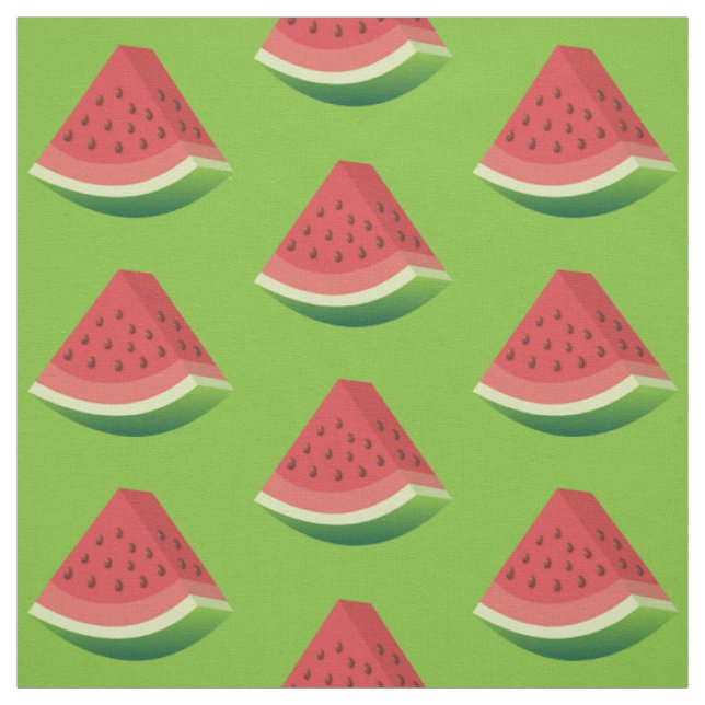 Watermelon Slice Fabric Stoff (Muster)