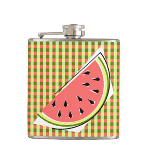 Watermelon Slice Karo Flachmann