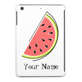 Watermelon Slice 'Nom' iPad Mini coque