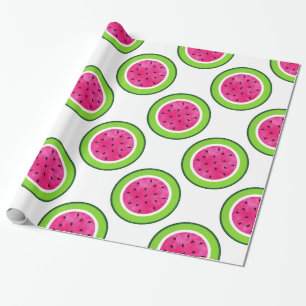 Watermelon Slice Pattern Geschenkpapier