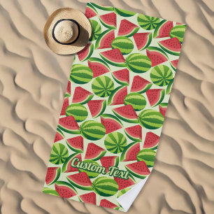 Watermelon Slice Pattern Strandtuch