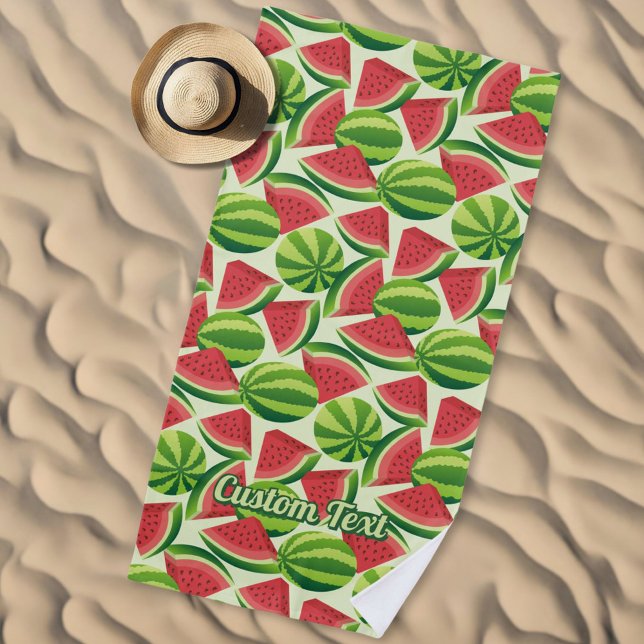 Watermelon Slice Pattern Strandtuch (Von Creator hochgeladen)