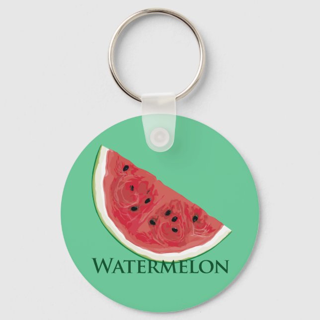 Watermelon Slice Schlüsselanhänger (Vorderseite)