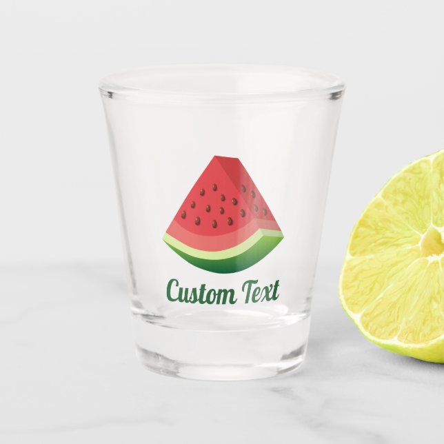 Watermelon Slice Schnapsglas (Vorderseite)