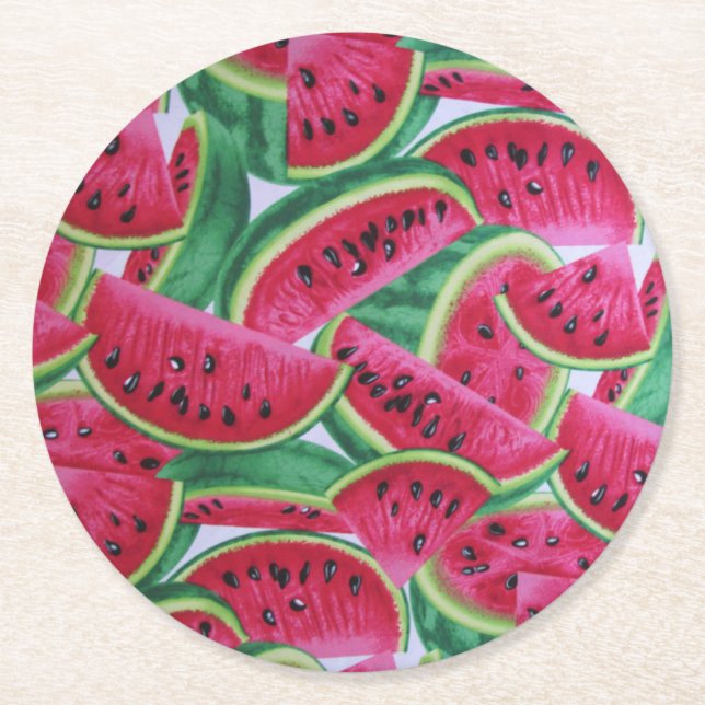 Watermelon Sommer-Party Untersetzer (Vorderseite)