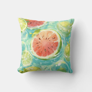 Watermelon Splash Kissen