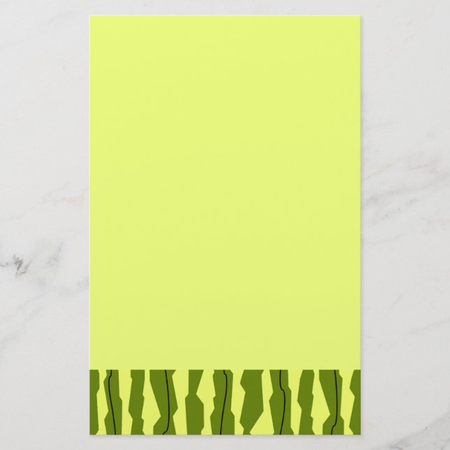 Watermelon Stripe Briefpapier (Vorderseite)