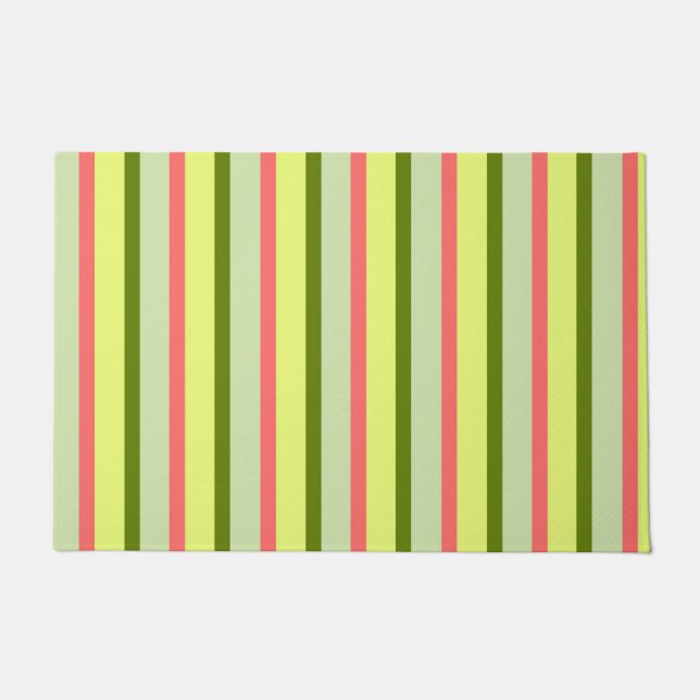 Watermelon Stripe Classic Fußmatte (Vorderseite)