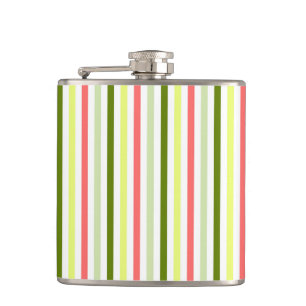 Watermelon Stripe Thin Flachmann