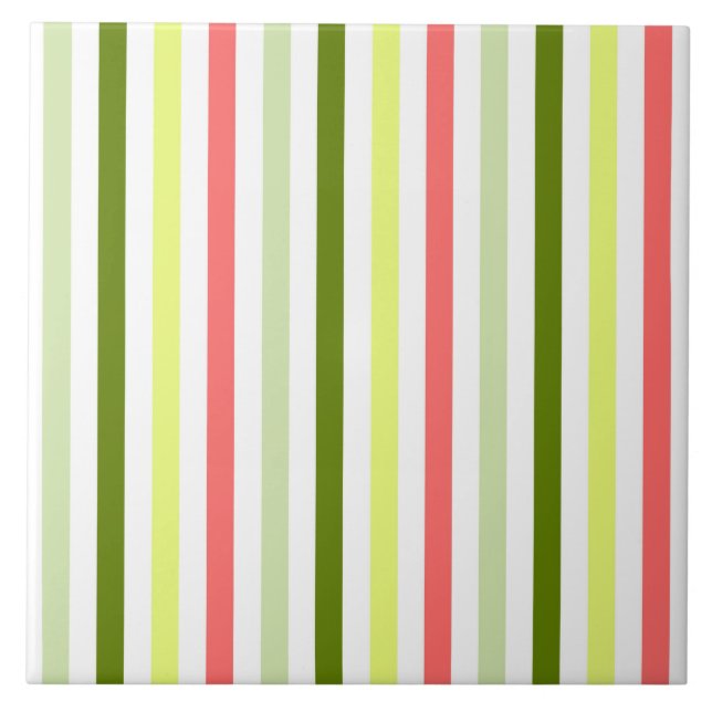 Watermelon Stripe Thin Fliese (Vorderseite)