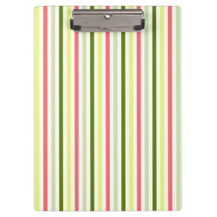 Watermelon Stripe Thin Klemmbrett