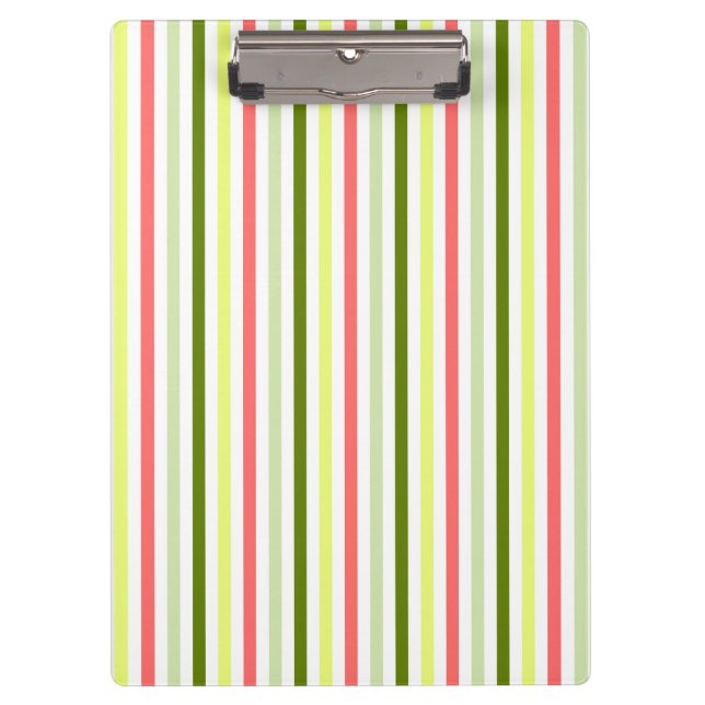 Watermelon Stripe Thin Klemmbrett (Vorderseite)