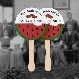 Watermelon Summer Family Wiedersehen Fächer