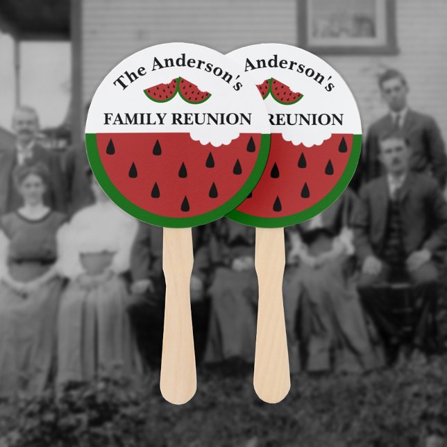 Watermelon Summer Family Wiedersehen Fächer (Von Creator hochgeladen)