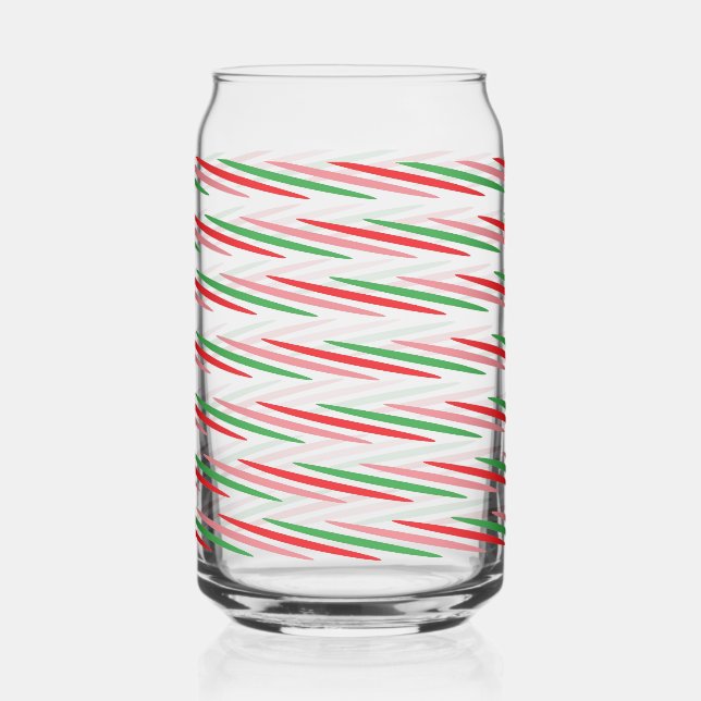 Watermelon Summer Stripes Pattern-56204 Dosenglas (Vorderseite)