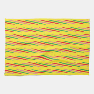 Watermelon Summer Stripes Pattern-56204 Geschirrtuch