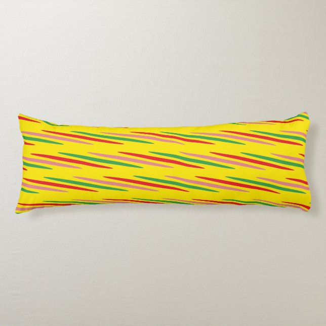 Watermelon Summer Stripes Pattern-56204 Seitenschläferkissen (Vorderseite)