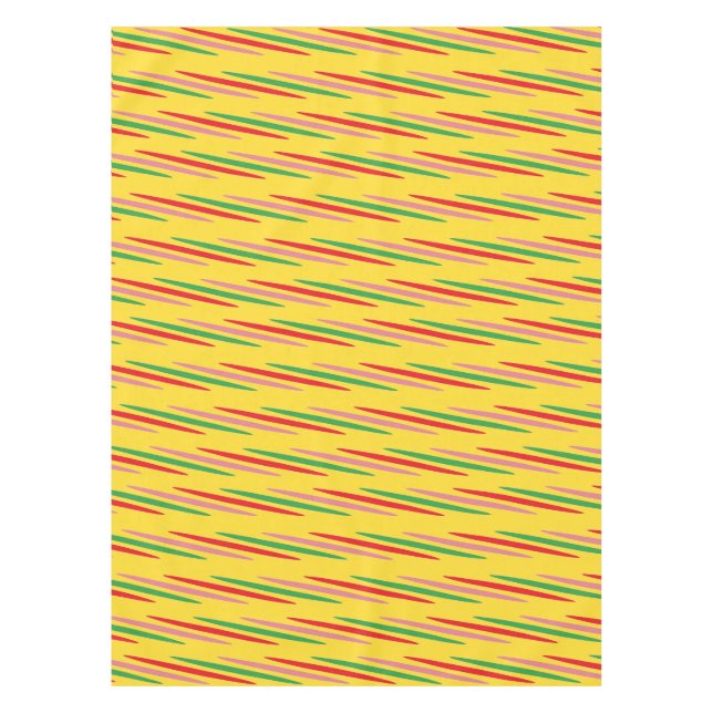 Watermelon Summer Stripes Pattern-56204 Tischdecke (Vorderseite)